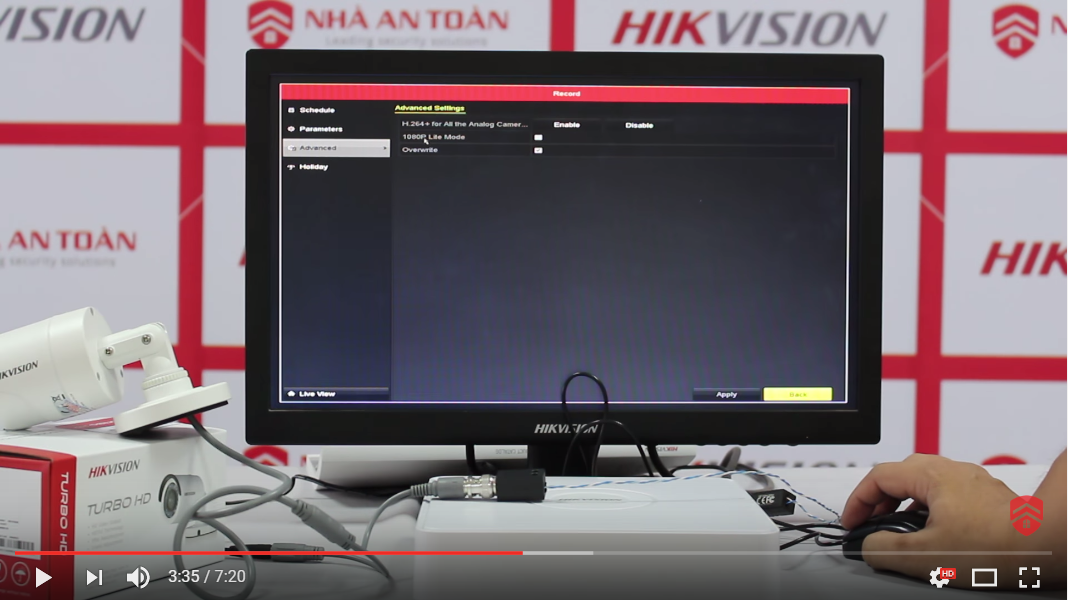 Thêm camera IP vào đầu ghi Hikvision dễ dàng